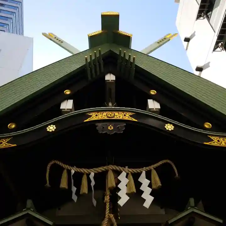 築土神社の本殿・本堂