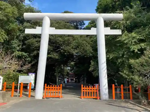 息栖神社の鳥居