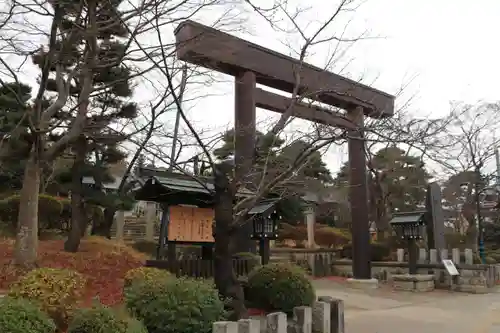 開成山大神宮の鳥居