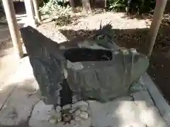 竹大與杼神社の手水