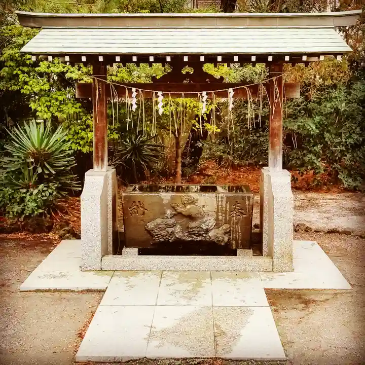 鹿島神社の手水舎