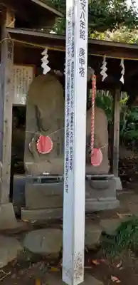 下矢切庚申塚の仏像