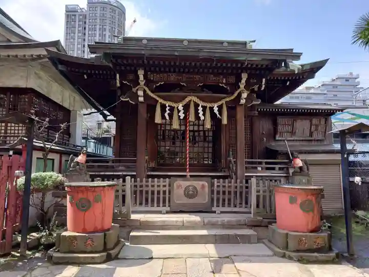 柳森神社の本殿・本堂