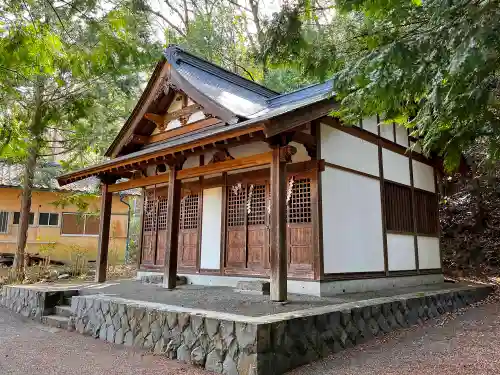 為朝神社の本殿・本堂
