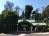 白金氷川神社の本殿・本堂