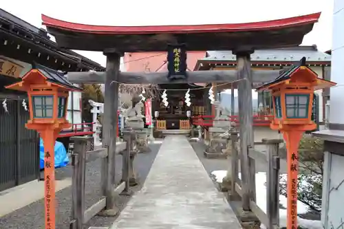 大鏑神社の鳥居