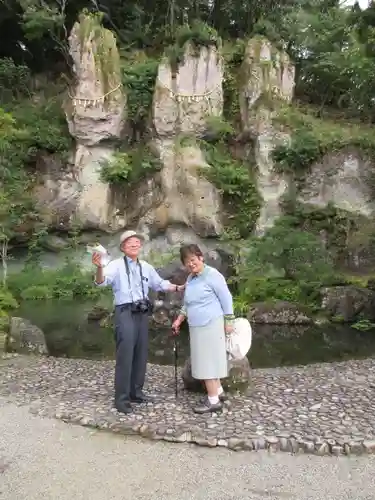 那谷寺の庭園