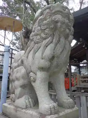 海老江八坂神社の狛犬