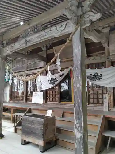 木幡山隠津島神社(二本松市)の本殿・本堂