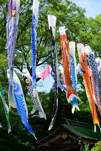 白旗神社の景色