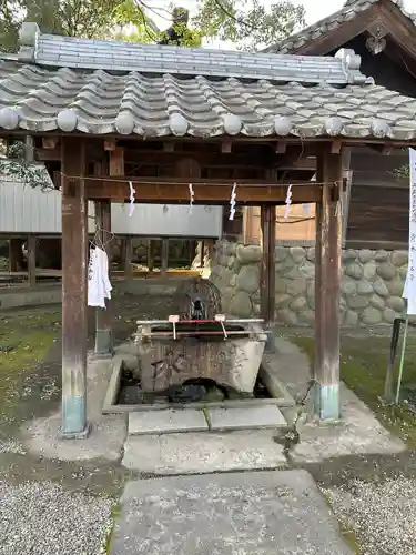 若宮神明社の手水舎