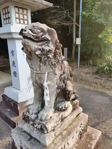 諏訪神社の狛犬