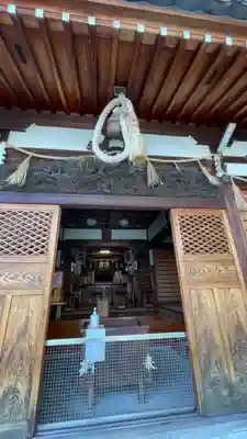 阿保神社の本殿・本堂