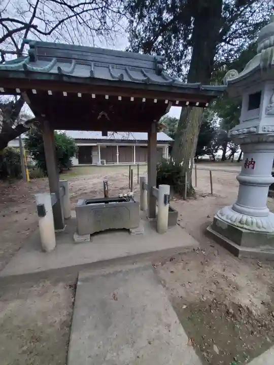 豊布都神社の手水舎