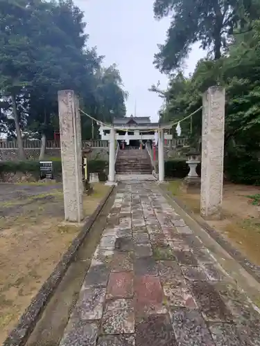 下野國一社八幡宮の鳥居