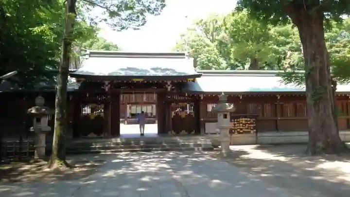 荻窪八幡神社の山門・神門