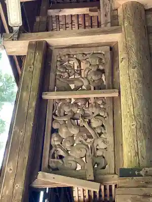 飛龍八幡宮の芸術