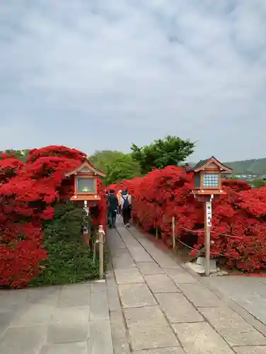 長岡天満宮の庭園