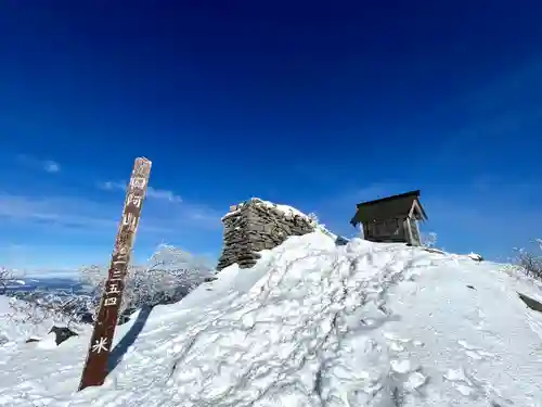 山家神社奥宮の本殿・本堂