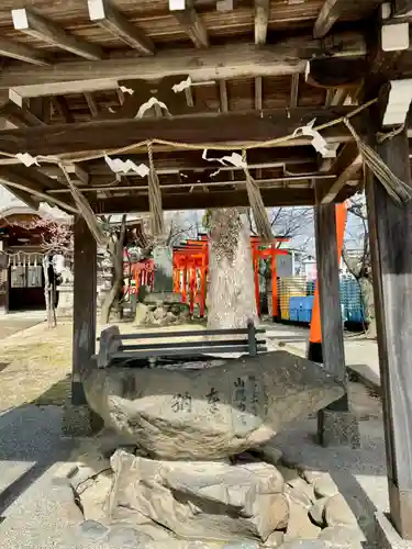 粟津天満神社の手水舎