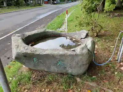 大鳥神社の手水舎