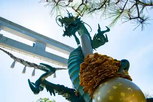 田村神社の狛犬