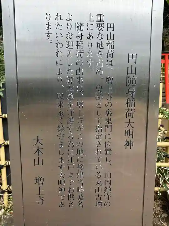 円山随身稲荷大明神(東京都)