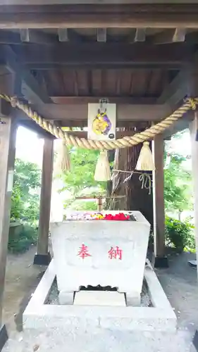 糀谷八幡宮の手水舎