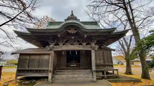 亀田八幡宮の本殿・本堂