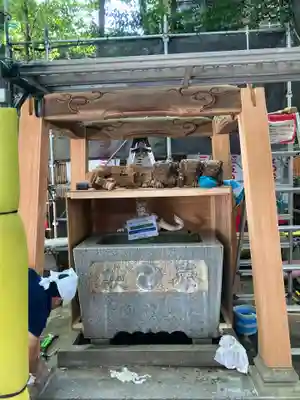 田無神社の手水舎