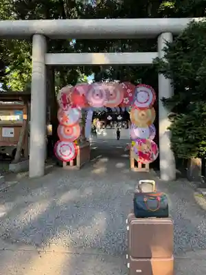 札幌諏訪神社の鳥居