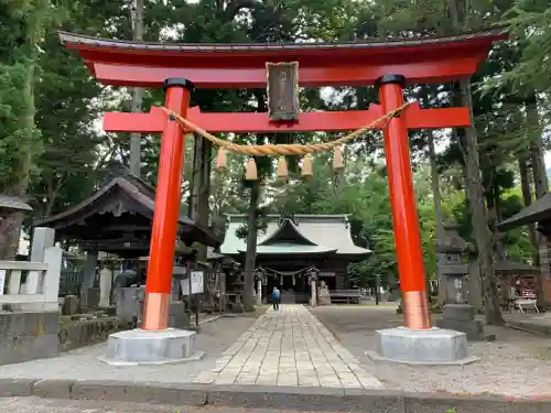 小室浅間神社の鳥居