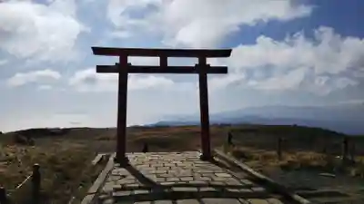 箱根元宮の鳥居