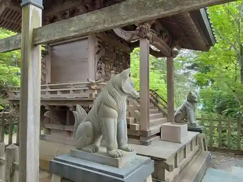 武蔵御嶽神社の狛犬