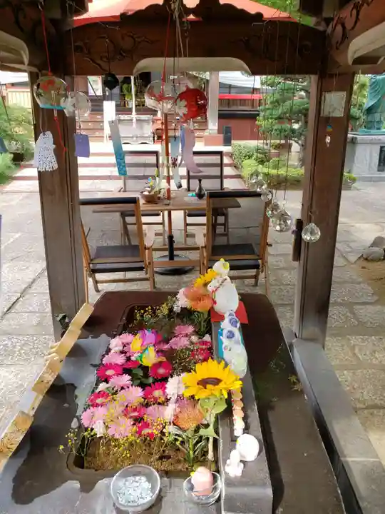 法輪寺の手水舎