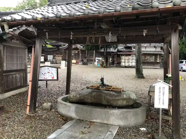 尾鷲神社の手水舎