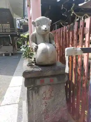 柳森神社の像