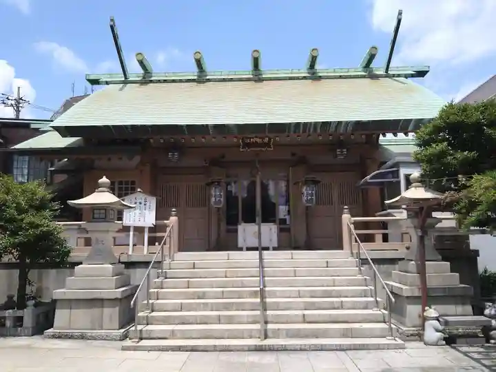 堀切天祖神社の本殿・本堂