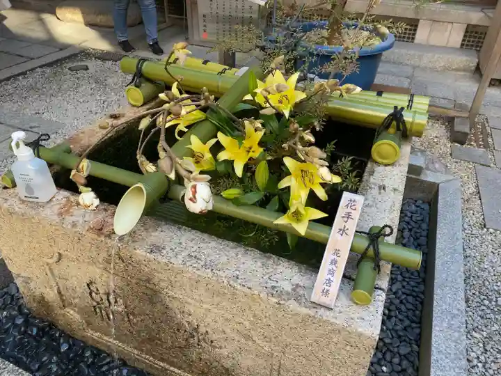錦天満宮の手水舎