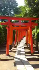 根津神社の鳥居