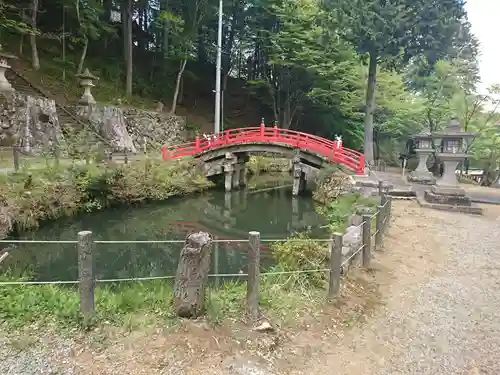 飛騨東照宮の庭園