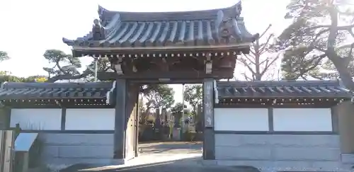 石歴山　妙勝寺の山門