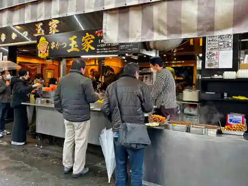 千代保稲荷神社の食事