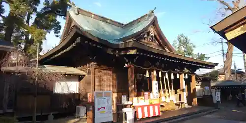 鳩ヶ谷氷川神社の本殿