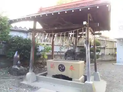 亀高神社の手水舎
