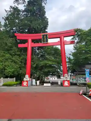 安住神社の鳥居