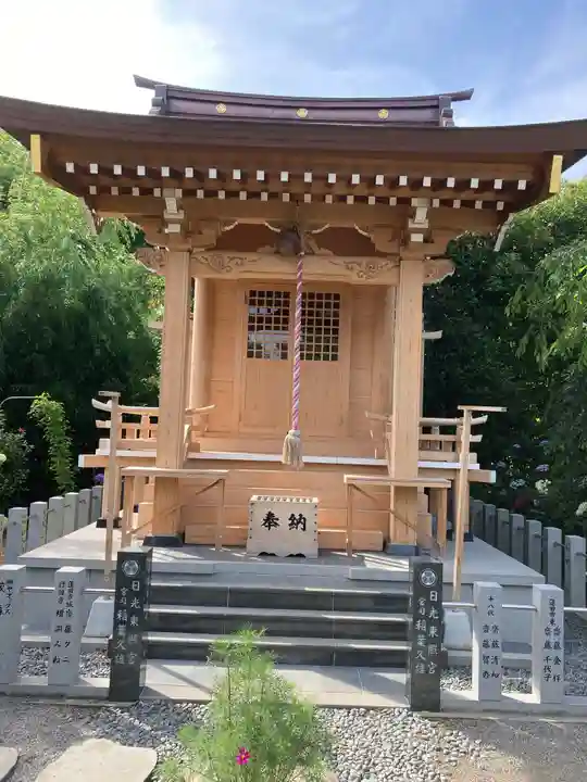 蓮田東照宮の本殿・本堂