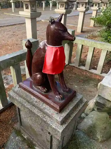 結神社の狛犬