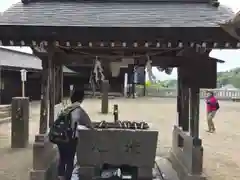 北向観音の手水