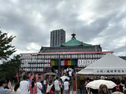 寛永寺不忍池弁天堂のお祭り